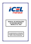 manual de instruções do decibelímetro modelo dl-1000