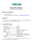 Manual de Instruções CDB-10