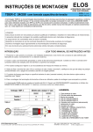 manual tder-c com tomada capacitiva de tensão