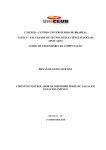 Circuito controlador de disponibilidade de vagas em