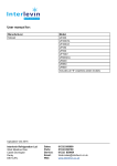 User manual for: - Interlevin Refrigeration