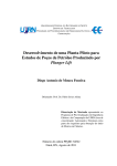 Desenvolvimento de uma Planta Piloto para Estudos de Poços de