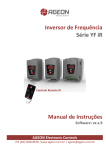 Inversor de Frequência Série YF iR Manual de Instruções