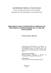 Diretrizes para elaboração de medidas de prevenção contra quedas