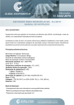 Manual de instru&ccedil;&otilde;es
