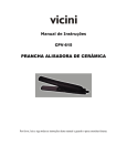 PRANCHA ALISADORA DE CER&Acirc;MICA