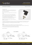 MANUAL DE INSTRU&Ccedil;&Otilde;ES Transmissor de Press&atilde;o Mini