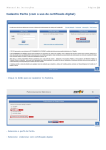 Cadastro Perito (com o uso de certificado digital)