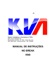 manual de instruções no break kns