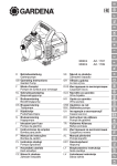 OM, Gardena, 1707, 1709, 3000/4, 3500/4, Bomba de Jardim, 2015-07