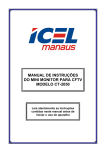 Manual de instru&ccedil;&otilde;es do CT-2050