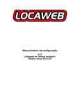 Manual básico de configuração - Locaweb