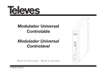 Modulador Universal Controlable Modulador Universal Controlável
