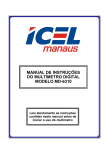 manual de instru&ccedil;&otilde;es do mult&iacute;metro digital modelo md