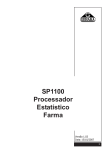 SP1100 Processador Estátístico Farma Versão 1.02.pmd