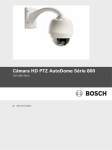 C&acirc;mara HD PTZ AutoDome S&eacute;rie 800