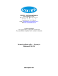 Manual de Instru&ccedil;&otilde;es e Opera&ccedil;&atilde;o Moinhos USI-520