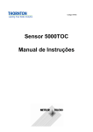 Sensor 5000TOC Manual de Instruções