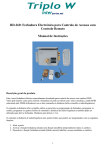 RD-260: Fechadura Electrónica para Controlo de Acessos com