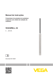 Manual de instruções VEGAWELL 52