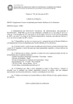 Formato da Regulamentação para a Certificação Voluntária