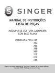 MANUAL DE INSTRUÇÕES LISTA DE PEÇAS