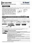 D-303009 KF-234 PG2 Instru&ccedil;&otilde;es de Instala&ccedil;&atilde;o