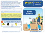 Manual de instru&ccedil;&otilde;es bomba submersa