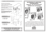 manual de instruções termo de garantia manual de