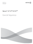 Xerox® 4112™/4127™ Guia de Segurança