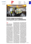 INEM comprou monitores inadequados para ambul&acirc;ncias