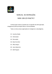 MANUAL DE INSTRUÇÕES 108 MGN