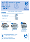 Manual de instruções USC700 Unique PDF