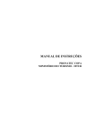 Manual de Instru&ccedil;&otilde;es - pronatec