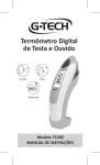 Termômetro Digital de Testa e Ouvido