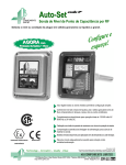 Auto-Set sonda de nivel de ponto de capacitancia