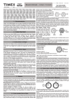 Manual de Instrução - Analógico / Cronógrafo 1