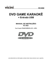 DVD GAME KARAOKÊ