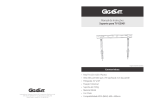 Manual de Instru&ccedil;&otilde;es Suporte para TV GS901