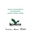manual de instruções do self-booking da kondor viagens e turismo
