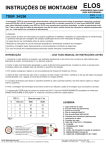 manual tder - ELOS Eletrot&eacute;cnica Ltda.