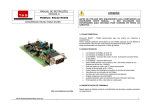 MANUAL DE INSTRU&Ccedil;&Otilde;ES PP05MA-0 MODELO: RS232