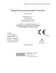 Manual de Instruções do Dosimetry Check
