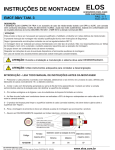 INSTRUÇÕES DE MONTAGEM