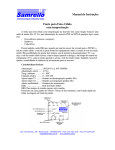 Manual de Instruções Fonte para Foto-Célula com
