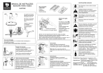 MANUAL DE INSTRUÇÕES MONOPÉ PARA VÍDEO