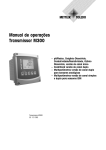 Manual de operações Transmissor M300 (all