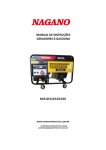 manual de instruções geradores à gasolina nge12ea/ea3