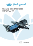 MANUAL DE INSTRU&Ccedil;&Otilde;ES CRYSTALLI 9W