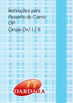 Instru&ccedil;&otilde;es para Assento de Carro UP Grupo 0+/ I / II
